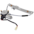 2009 Ford Escape XLT - Rear, Driver Side Power Window Regulator, With Motor