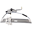 2009 Ford Escape XLT - Rear, Driver Side Power Window Regulator, With Motor