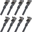 Ignition Coils, Set of 8, 8 Cyl., 4.6/5.4L Engines, With Curve Coil Boot