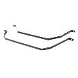 Fuel Tank Strap - 43-3/4 in. Length of Strap 1, 44-1/4 in. Length of Strap 2