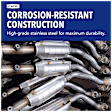 2015 Ford Focus - Front Catalytic Converter, 2.0L 4Cyl, Federal EPA Standard, 46-State Legal (Cannot ship to CA, CO, NY or ME), Naturally Aspirated, Direct Replacement Series