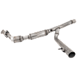 Front, Passenger Side Catalytic Converter, Federal EPA Standard, 46-State Legal (Cannot ship to CA, CO, NY or ME), RWD, Direct JC Whitney Series