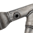 Front, Passenger Side Catalytic Converter, Federal EPA Standard, 46-State Legal (Cannot ship to CA, CO, NY or ME), RWD, Direct JC Whitney Series