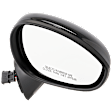 Passenger Side Mirror, Power Adjust, Manual Folding, Heated, Paintable, No Signal Light, No Memory, No Puddle Light, No Auto-Dimming, No Blind Spot Feature, Type 1