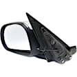 Driver Side Mirror, Power Adjust, Manual Folding, Heated, Chrome, No Signal Light, No Memory, No Puddle Light, No Auto-Dimming, No Blind Spot Feature