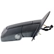 Passenger Side Mirror, Non-Towing, Power Adjust, Power Folding, Heated, Paintable, In-housing Signal Light, With memory, With Puddle Light, No Auto-Dimming, No Blind Spot Feature