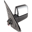 Driver Side Mirror, Non-Towing, Power Adjust, Power Folding, Heated, Chrome, In-housing Signal Light, With memory, With Puddle Light, No Auto-Dimming, With Blind Spot Glass