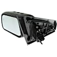 Driver Side Mirror, Power Adjust, Heated, Manual Folding, Paintable, No Signal Light, No Memory, With Puddle Light, No Auto-Dim, With Blind Spot Detection in Glass