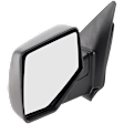Driver Side Mirror, Power Adjust, Manual Folding, Non-Heated, Textured Black, No Signal Light, No Memory, No Puddle Light, No Auto-Dimming, No Blind Spot Feature