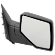 Passenger Side Mirror, Manual Adjust, Manual Folding, Non-Heated, Textured Black, No Signal Light, No Memory, No Puddle Light, No Auto-Dimming, No Blind Spot Feature
