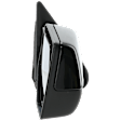 Passenger Side Mirror, Manual Adjust, Non-Heated, Manual Folding, With 1 Chrome and 1 Paintable Cap, No Signal Light, No Memory, No Puddle Light, No Auto-Dim, No Blind Spot Feature