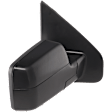 Passenger Side Mirror, Power Adjust, Heated, Manual Folding, Textured Black, In-housing Signal Light, No Memory, No Puddle Light, No Auto-Dim, No Blind Spot Feature