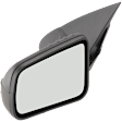 Driver Side Mirror, Power Adjust, Non-Heated, Non-Folding, With 1 Paintable and 1 Textured Black Cap, No Signal Light, No Memory, No Puddle Light, No Auto-Dim, No Blind Spot Feature