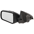 Driver Side Mirror, Power Adjust, Non-Heated, Non-Folding, With 1 Paintable and 1 Textured Black Cap, No Signal Light, No Memory, No Puddle Light, No Auto-Dim, No Blind Spot Feature