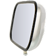 Driver Or Passenger Side Mirror, Power Adjust, Manual Folding, Non-Heated, Chrome, No Signal Light, No Memory, No Puddle Light, No Auto-Dimming, No Blind Spot Feature