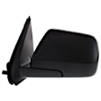 Driver Side Mirror, Power Adjust, Manual Folding, Heated, Paintable, No Signal Light, No Memory, No Puddle Light, No Auto-Dimming, No Blind Spot Feature