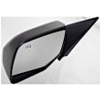 Driver Side Mirror, Power Adjust, Heated, Textured Black, Manual Folding, No Signal Light, No Blind Spot Feature, No Memory, No Puddle Light, No Auto-Dimming, without Spot Mirror
