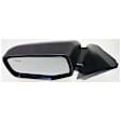 Driver Side Mirror, Power Adjust, Heated, Textured Black, Manual Folding, No Signal Light, No Blind Spot Feature, No Memory, No Puddle Light, No Auto-Dimming, without Spot Mirror