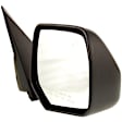 Passenger Side Mirror, Power Adjust, Heated, Textured Black, Manual Folding, No Signal Light, No Blind Spot Feature, No Memory, No Puddle Light, No Auto-Dimming, without Spot Mirror