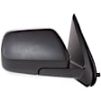 Passenger Side Mirror, Power Adjust, Heated, Textured Black, Manual Folding, No Signal Light, No Blind Spot Feature, No Memory, No Puddle Light, No Auto-Dimming, without Spot Mirror