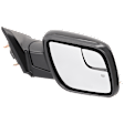 2017 Ford Explorer - Passenger Side Mirror, Power Adjust, Heated, Paintable, Manual Folding, In-housing Signal Light, With Blind Spot Glass, No Memory, With Puddle Light, No Auto-Dim