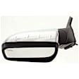 Driver Side Mirror, Power, Manual Folding, Heated, Chrome, No Signal Light, With memory, With Puddle Light, No Auto-Dimming, No Blind Spot Feature