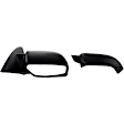 2006-2010 Ford Fusion - Passenger Side Mirror, Power Adjust, Heated, Non-Folding, With 1 Paintable and 1 Textured Black Cap, No Signal Light, No Memory, No Puddle Light, No Auto-Dim, No Blind Spot Feature