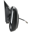 4-bolt mount, Passenger Side Towing Mirror, Power Adjust, Non-Heated, Manual Folding, Textured Black, No Signal Light, No Memory, No Puddle Light, No Auto-Dimming, No Blind Spot Feature