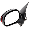 Driver Side Mirror, Non-Towing, Power Adjust, Manual Folding, Heated, Paintable, In-housing Signal Light, With memory, No Puddle Light, No Auto-Dimming, No Blind Spot Feature