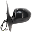Driver Side Mirror, Non-Towing, Power Adjust, Manual Folding, Heated, Paintable, In-housing Signal Light, With memory, No Puddle Light, No Auto-Dimming, No Blind Spot Feature