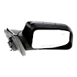 Passenger Side Mirror, Power Adjust, Manual Folding, Heated, Paintable, No Signal Light, With memory, With Puddle Light, No Auto-Dimming, No Blind Spot Feature