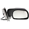 Passenger Side Mirror, Non-Towing, Power Adjust, Manual Folding, Heated, Textured Black, No Signal Light, No Memory, No Puddle Light, No Auto-Dimming, No Blind Spot Feature