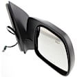 Passenger Side Mirror, Non-Towing, Power Adjust, Manual Folding, Heated, Textured Black, No Signal Light, No Memory, No Puddle Light, No Auto-Dimming, No Blind Spot Feature