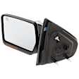 Driver Side Mirror, Power Adjust, Heated, Power Folding, Chrome, In-housing Signal Light, With Memory, With Puddle Light, No Auto-Dim, No Blind Spot Feature