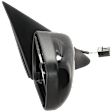 Passenger Side Mirror, Power Adjust, Manual Folding, Heated, Paintable, No Signal Light, No Memory, No Puddle Light, No Auto-Dimming, No Blind Spot Feature