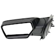 Driver Side Mirror, Non-Towing, Power Adjust, Manual Folding, Non-Heated, Textured Black, No Signal Light, No Memory, With Puddle Light, No Auto-Dimming, No Blind Spot Feature