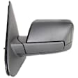 Driver Side Mirror, Non-Towing, Power Adjust, Manual Folding, Non-Heated, Textured Black, No Signal Light, No Memory, With Puddle Light, No Auto-Dimming, No Blind Spot Feature
