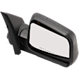 Passenger Side Mirror, Power Adjust, Manual Folding, Non-Heated, Textured Black, No Signal Light, No Memory, No Puddle Light, No Auto-Dimming, No Blind Spot Feature