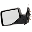 Driver Side Mirror, Manual Adjust, Manual Folding, Non-Heated, Chrome, No Signal Light, No Memory, No Puddle Light, No Auto-Dimming, No Blind Spot Feature