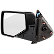 Driver Side Mirror, Manual Adjust, Manual Folding, Non-Heated, Chrome, No Signal Light, No Memory, No Puddle Light, No Auto-Dimming, No Blind Spot Feature