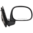 Passenger Side Mirror, Manual Adjust, Manual Folding, Non-Heated, Textured Black, No Signal Light, No Memory, No Puddle Light, No Auto-Dimming, No Blind Spot Feature