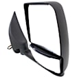 Driver Side Towing Mirror, Power Adjust, Non-Heated, Manual Folding, Paintable, In-housing Signal Light, No Memory, No Puddle Light, No Auto-Dimming, No Blind Spot Feature