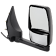 4-bolt mount, Driver Side Towing Mirror, Power Adjust, Non-Heated, Manual Folding, Paintable, No Signal Light, No Memory, No Puddle Light, No Auto-Dimming, No Blind Spot Feature