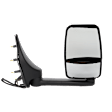 4-bolt mount, Driver Side Towing Mirror, Power Adjust, Non-Heated, Manual Folding, Paintable, No Signal Light, No Memory, No Puddle Light, No Auto-Dimming, No Blind Spot Feature
