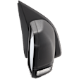 2019 Ford F-150 - Passenger Side Mirror, Power Adjust, Heated, Textured Black, Manual Folding, In-housing Signal Light, With Blind Spot Detection in Glass, With Memory, No Puddle Light, No Auto-Dim