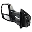 2015-2018 Ford F-150 - Driver Side Towing Mirror, Power Adjust, Heated, Power Folding, Chrome, In-housing Signal Light, With Memory, With Puddle Light, No Auto-Dim, With Blind Spot Detection in Glass