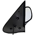 Crew Cab Pickup Passenger Side Mirror, Power Adjust, Non-Heated, Manual Folding, Chrome, In-housing Signal Light, No Memory, No Puddle Light, No Auto-Dim, No Blind Spot Feature
