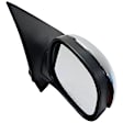 Crew Cab Pickup Passenger Side Mirror, Power Adjust, Non-Heated, Manual Folding, Chrome, In-housing Signal Light, No Memory, No Puddle Light, No Auto-Dim, No Blind Spot Feature