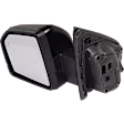 Driver Side Mirror, Power Adjust, Heated, Power Folding, Paintable, In-housing Signal Light, With Memory, With Puddle Light, No Auto-Dim, With Blind Spot Detection in Glass