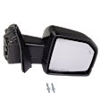 Passenger Side Mirror, Power Adjust, Heated, Power Folding, Paintable, In-housing Signal Light, With Memory, With Puddle Light, No Auto-Dim, With Blind Spot Detection in Glass